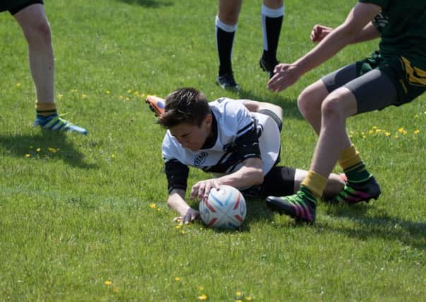 Kian Langton in action for Chorley Panthers