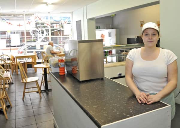 Sam Wilson, owner of Cafe Frills on Library Street in Wigan