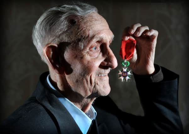 Photo Neil Cross
93 year old Robert Ensor of Morecambe has received his Legion d'Honneur