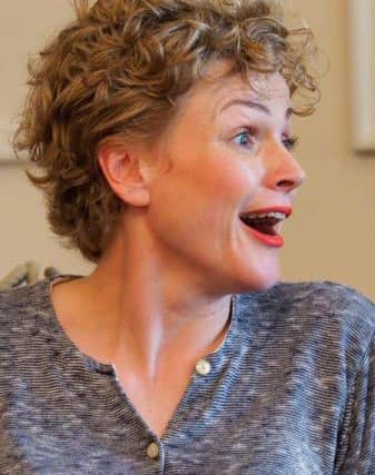 Actress Maxine Peake came to give a talk to students at Cartwright Drama Studio in Chorley