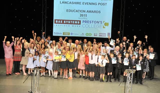 The Lancashire Evening Post Education Awards Winners