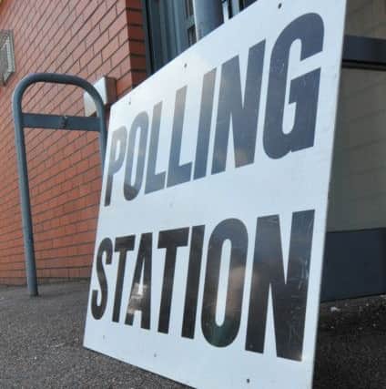 Photo Neil Cross
European Union referendum polling station at Roebuck School, Ashton