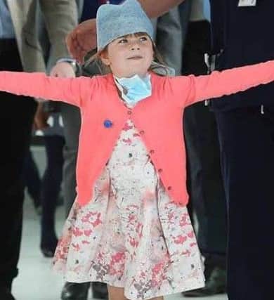 Megan Fish, six, is a charity ambassador for Alder Hey hospital.
She was born with a complex heart defect and has been cared for by Alder Hey since birth.
Over nearly seven years now, she has raised more than Â£32,000 for the hospital.
HEALTH FEATURE