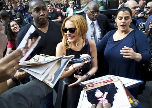 Lindsay Lohan. Pic Andrew F. Kazmierski/Shutterstock