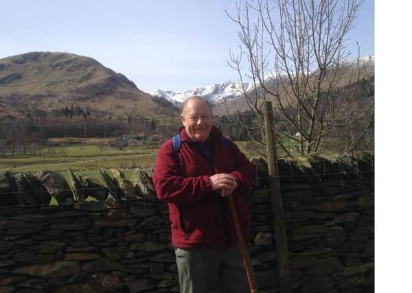 Alan Houston, 67, from Leyland will take on the Dalesway Long Distance Trail