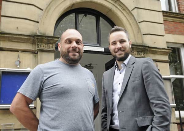 Progress on new restaurant SoLita in Winckley Square which is due to open soon.  Pictured is owner Franco Sotgiu with operations manager Daniel Kelly.