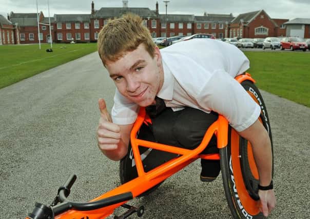 Wheelchair race ace Isaac Towers is hoping to win selection for the 2016 Olympic Games