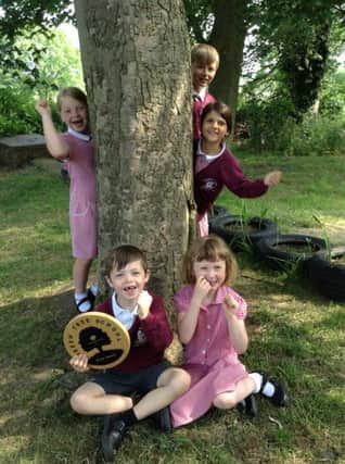 Winmarleigh pupils have worked hard to achieve the Gold Award from the Woodland Trust