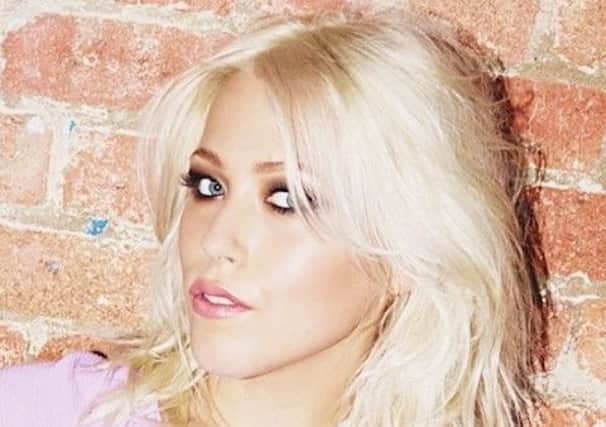 Amelia Lily who is starring in SHOUT! at the Winter Gardens in October