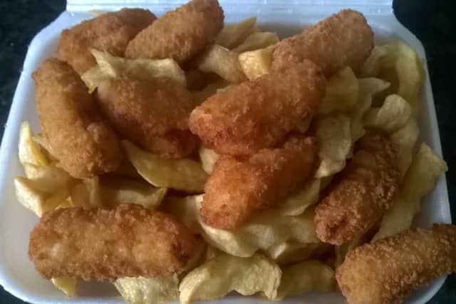 Friargate Fish and Chips - Scampi and Chips