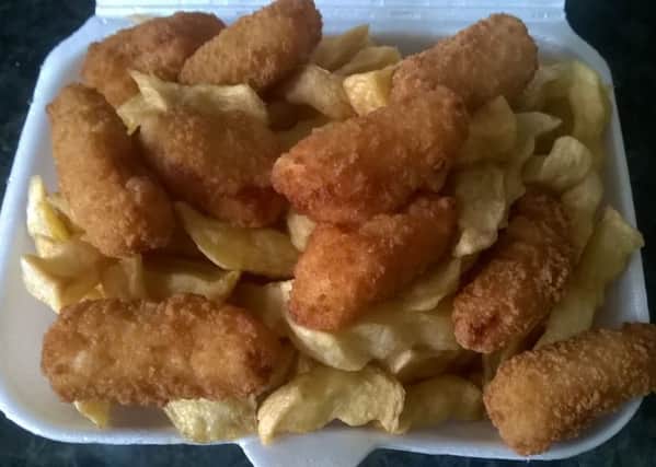 Friargate Fish and Chips - Scampi and Chips