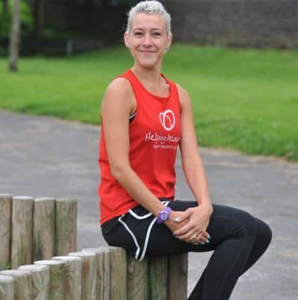 Photo Neil Cross
Sarah Walton, 36, a zumba instructor, was diagnosed with a heart defect after feeling dizzy and blacking out. She is passionate about exercise and people keeping their hearts strong and healthy and has raised more than Â£3,000 for Heart Research UK in the past few months through fundraising