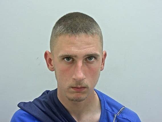 Jamie Higginson (18 years) is wanted by Leyland Police for questioning in relation to several shoplifting offences in Leyland.