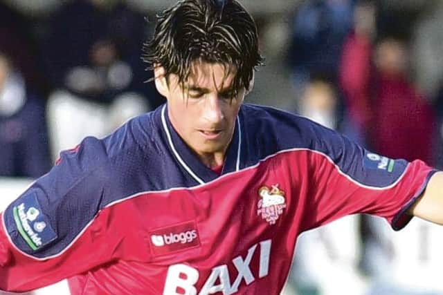 Oldham boss Steve Robinson in his PNE days