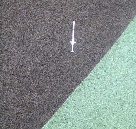 A 'diabetic' needle found on the Unity Place Play Area in Buckshaw Village.