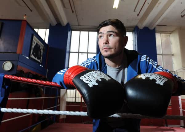 Chorley boxer Michael Jennings at his Coppull Mill gym