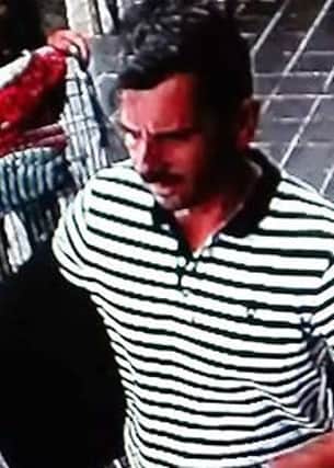 Police are appealing for help to identify a male in connection with a theft from person at Aldi, Harpers Lane in Chorley.
On Saturday 9th July at 16:40 a woman in her 80s was approached on the car park by a male that is described as being Eastern European, around 511 tall and in his 30s. The male has distracted her and managed to take her debit card, the card was then used at a number of ATMs in the area.