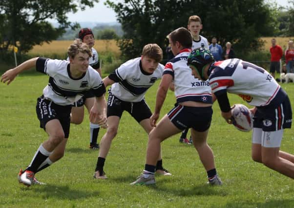 Action from the 20-20 draw