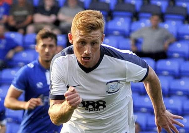 Eoin Doyle scored in PNE's win at Oldham