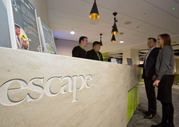 The new Escape Lounge at Manchester Airport