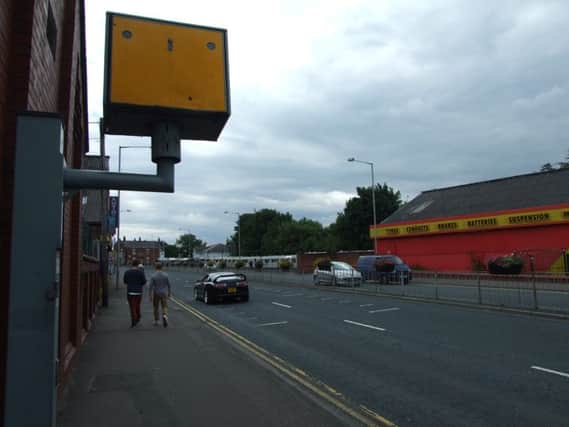 Speed camera on Bengal Street Chorley
