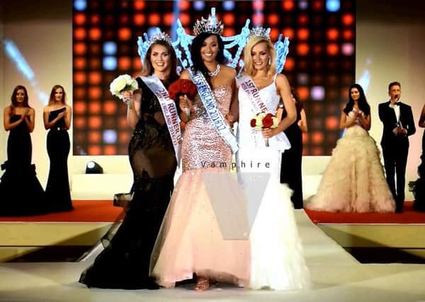 New Miss England Elizabeth Grant with her two runners-up. Photo: VAMPHire.com