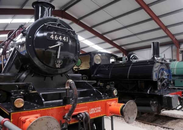 A steam locomotive is to be in Preston's Flag Market on Saturday. Picture shows the Ribble Steam Railway Museum, Preston