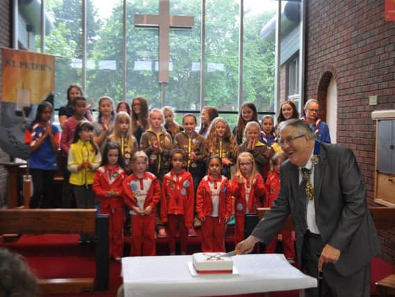 4th Fulwood St Peters Rainbows, Brownies and Guides celebrate 40 years with a fun day and party