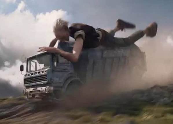 A Leyland Truck in the new BFG film