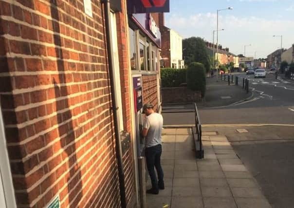 Police have released images and are looking for information regarding several incidents on Tuesday July 19 where two males were witnessed tampering with cash machines in the Bamber Bridge and Leyland area.