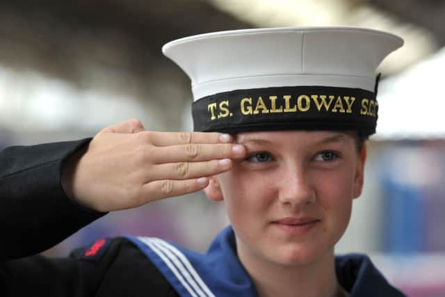 Photo Neil Cross
The Preston Pals War Memorial service at Preston station
Preston Sea Cadet Courtney Rowe