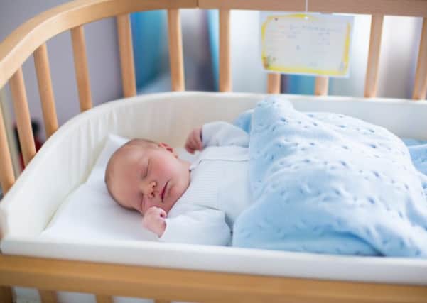 A Generic Photo of a baby sleeping