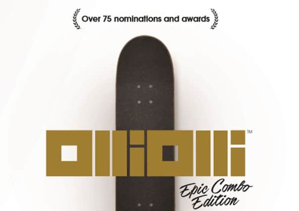 GAME OF THE WEEK: OlliOlli: Epic Combo Edition, Platform:PS4, Genre: Skateboarding.  Picture credit: PA Photo/Handout.