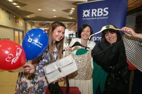 Alex Murch - RBS, Michelle Hunt - Heartbeat, Sadie Sharples - RBS at the RBS ladies night for Heartbeat at Mundos Tapas in the Guild Hall