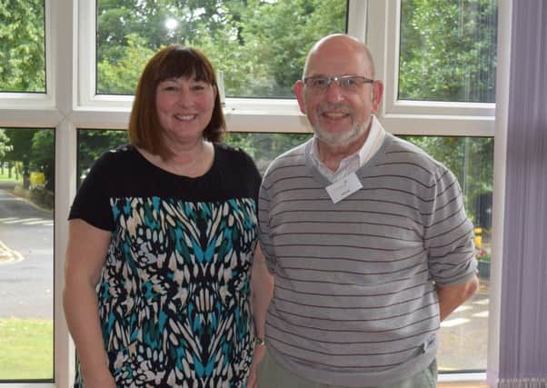 Sue Noon and Jeff Whittle attended workshops at St Catherines Hospice to help them cope with cancer-related fatigue