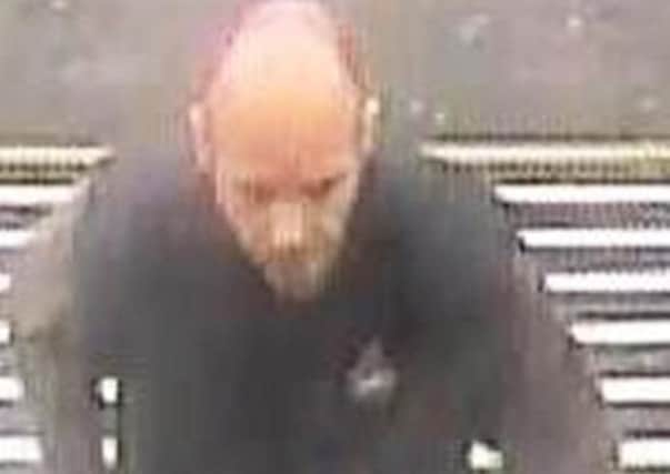 Police would like to speak to this man over an assault on a train conductor at Kirkham