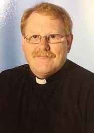 Reverend Brian McConkey, vicar at Chirst Church Fulwood.