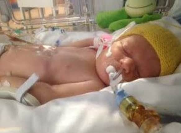 Dominik Pavlik from Preston, who spent the first three months of his life in hospital