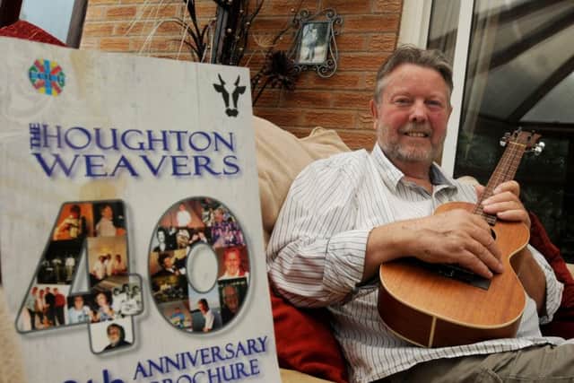 David Littler, 67, member of folk band, The Houghton Weavers, is recovering at home from a major heart operation.