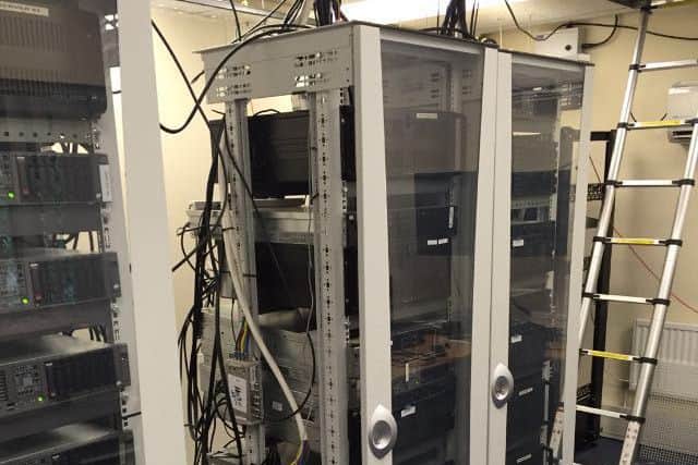 Servers recovered on an investigation into illegal set top boxes in Chorley