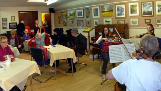 Lancaster's Haffner Orchestra play at the Coffee Morning at Garstang Arts Centre