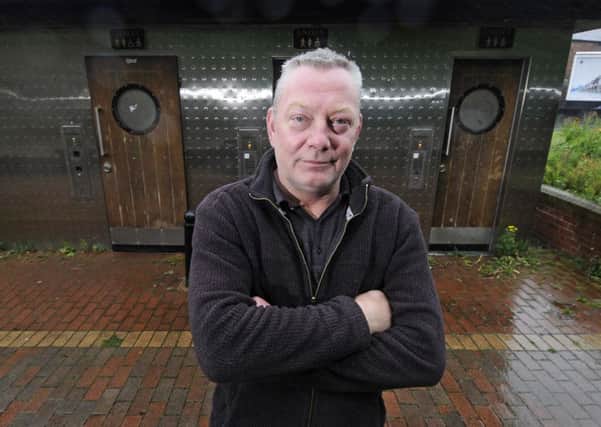 Fred Rolfe from Lune Street Fish and Chips says antisocial behaviour at the public toilets outside are having a negative impact on his business