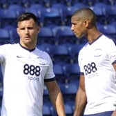 In pre-season action with Jermaine Beckford