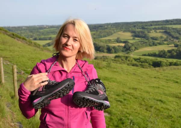 Adventurer: Mum Gosia is set to walk the Great Wall of China to support Alzheimers Society.