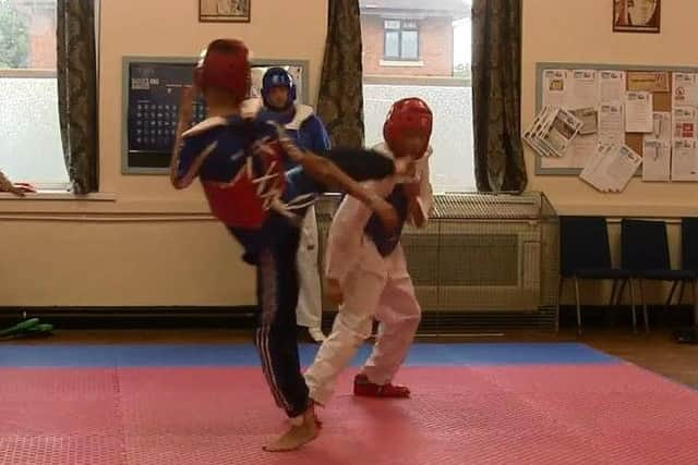 Reporter Mark White tried his hand at taekwondo at Fleetwood club Mount takewondo.