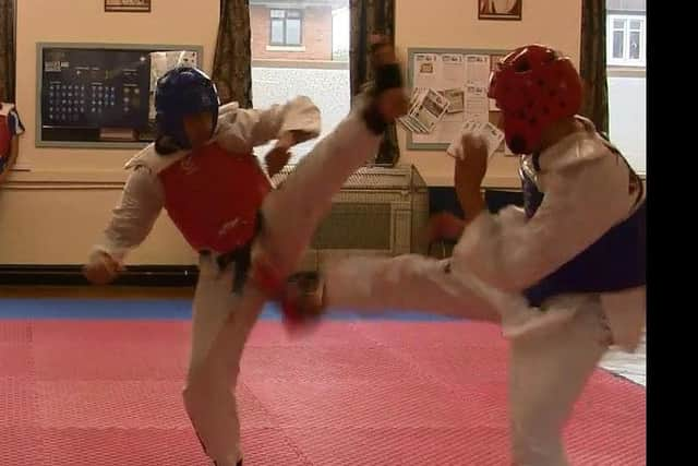 Reporter Mark White tried his hand at taekwondo at Fleetwood club Mount takewondo.