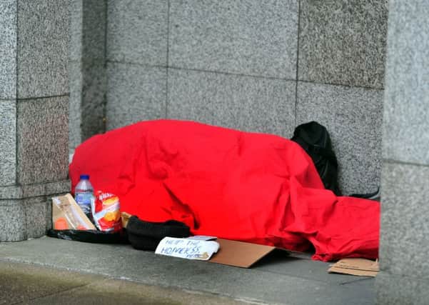 A crackdown on beggars has been announced. Picture - Tony Johnson