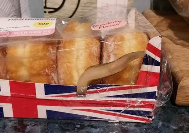 Jak Fairclough from Lea, Preston found a slug in the donuts he bought from Morrisons.