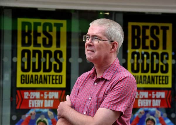 LONG, HARD ROAD:  Ian, a compulsive gambler Photo: Neil Cross