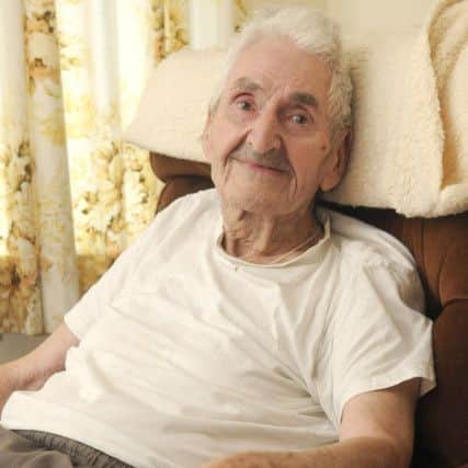 War veteran Ken Hill from Morecambe